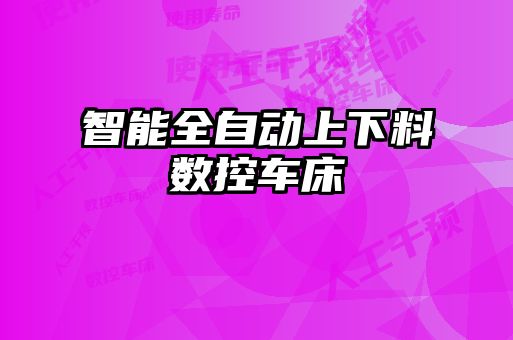 智能全自動上下料數控車床