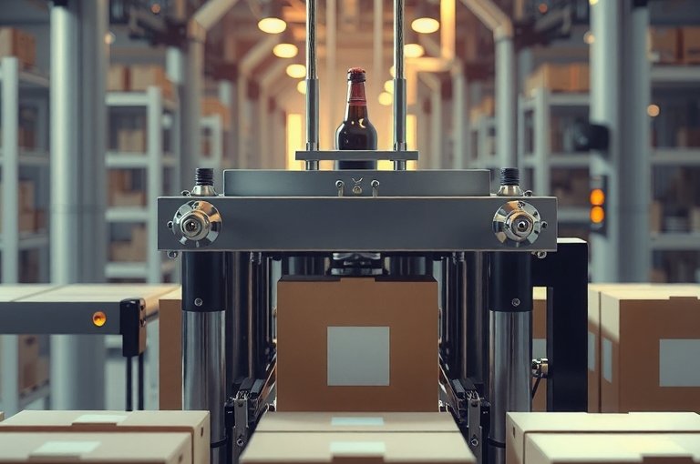 碼垛機器人的自動化作業